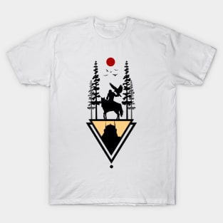 Geometric Apes Classic T-Shirt